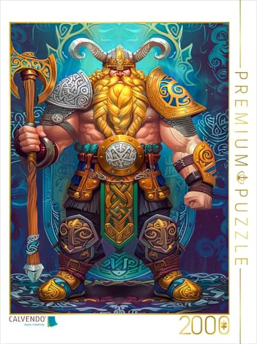 CALVENDO Puzzle Wikinger mit Axt | 2000 Teile Lege-Größe 67 x 90 cm Foto-Puzzle für glückliche Stunden CALVENDO Puzzle Wikinger mit Axt | 2000 Teile Lege-Größe 67 x 90 cm Foto-Puzzle für glückliche Stunden von CALVENDO