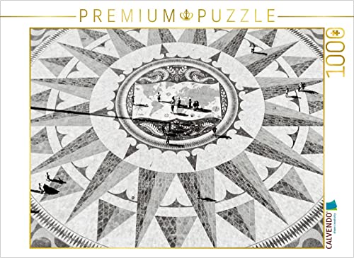 CALVENDO Puzzle Windrose 1000 Teile Puzzle quer | 1000 Teile Lege-Größe 64 x 48 cm Foto-Puzzle für glückliche Stunden von CALVENDO
