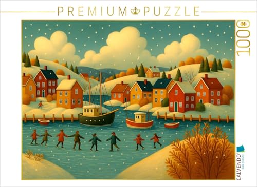 CALVENDO Puzzle Wintertanz auf dem EIS | 1000 Teile Lege-Größe 64 x 48 cm Foto-Puzzle für glückliche Stunden CALVENDO Puzzle Wintertanz auf dem EIS | 1000 Teile Lege-Größe 64 x 48 cm Foto-Puzzle für glückliche Stunden von CALVENDO