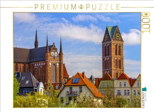 CALVENDO Puzzle Wismars Stadtkirchen St. Georgen und St. Marien | 1000 Teile Lege-Größe 64 x 48 cm Foto-Puzzle für glückliche Stunden CALVENDO Puzzle Wismars Stadtkirchen St. Georgen und St. Marien | 1000 Teile Lege-Größe 64 x 48 cm Foto-Puzzle für glückliche Stunden von CALVENDO