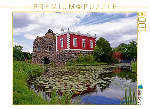 CALVENDO Puzzle Wörlitzer Park - Villa Hammilton 1000 Teile Puzzle quer | 1000 Teile Lege-Größe 64 x 48 cm Foto-Puzzle für glückliche Stunden von CALVENDO