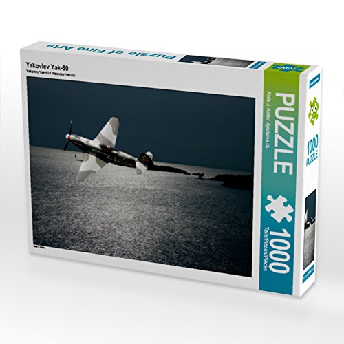 CALVENDO Puzzle Yakovlev Yak-50 1000 Teile Puzzle quer | 1000 Teile Lege-Größe 64 x 48 cm Foto-Puzzle für glückliche Stunden CALVENDO Puzzle Yakovlev Yak-50 1000 Teile Puzzle quer | 1000 Teile Lege-Größe 64 x 48 cm Foto-Puzzle für glückliche Stunden von CALVENDO
