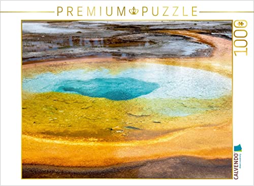 CALVENDO Puzzle Yellowstone National Park 1000 Teile Lege-Größe 64 x 48 cm Foto-Puzzle Bild von Fabienne Heidorn von CALVENDO