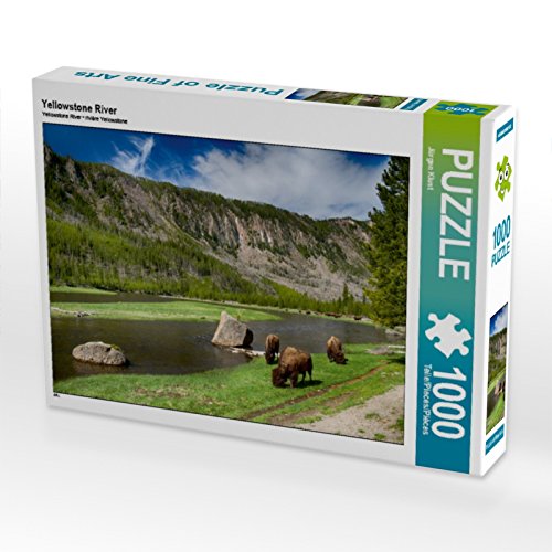 CALVENDO Puzzle Yellowstone River 1000 Teile Puzzle quer | 1000 Teile Lege-Größe 64 x 48 cm Foto-Puzzle für glückliche Stunden CALVENDO Puzzle Yellowstone River 1000 Teile Puzzle quer | 1000 Teile Lege-Größe 64 x 48 cm Foto-Puzzle für glückliche Stunden von CALVENDO