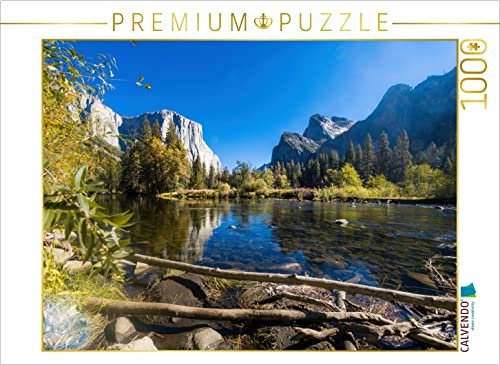 CALVENDO Puzzle Yosemite Valley, Yosemite National Park 1000 Teile Puzzle quer | 1000 Teile Lege-Größe 64 x 48 cm Foto-Puzzle für glückliche Stunden von CALVENDO