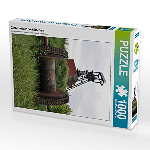 CALVENDO Puzzle Zeche Holland 3-4-6 Bochum 1000 Teile Lege-Größe 48 x 64 cm Foto-Puzzle Bild von Hermann Koch von CALVENDO