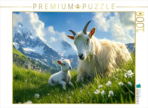 CALVENDO Puzzle Ziegen | 1000 Teile Lege-Größe 64 x 48 cm Foto-Puzzle für glückliche Stunden CALVENDO Puzzle Ziegen | 1000 Teile Lege-Größe 64 x 48 cm Foto-Puzzle für glückliche Stunden von CALVENDO