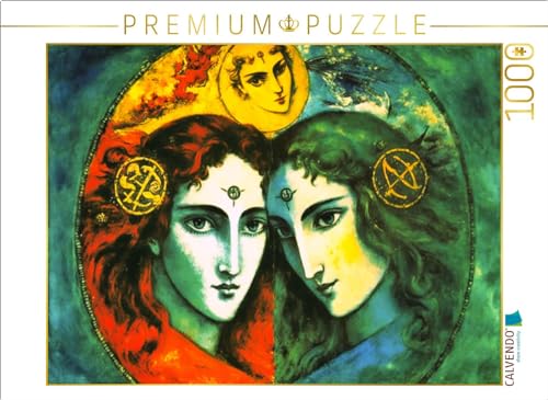 CALVENDO Puzzle Zwillinge: 21. Mai - 20. Juni | Lege-Größe cm Foto-Puzzle für glückliche Stunden von CALVENDO