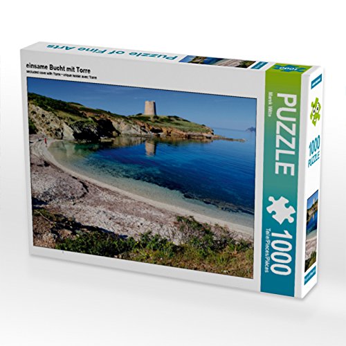 CALVENDO Puzzle einsame Bucht mit Torre 1000 Teile Lege-Größe 64 x 48 cm Foto-Puzzle Bild von Marek Witte von CALVENDO
