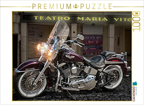 CALVENDO Puzzle Harley-Davidson Heritage De Luxe 1000 Teile Lege-Größe 64 x 48 cm Foto-Puzzle Bild von Michael Pohl von CALVENDO