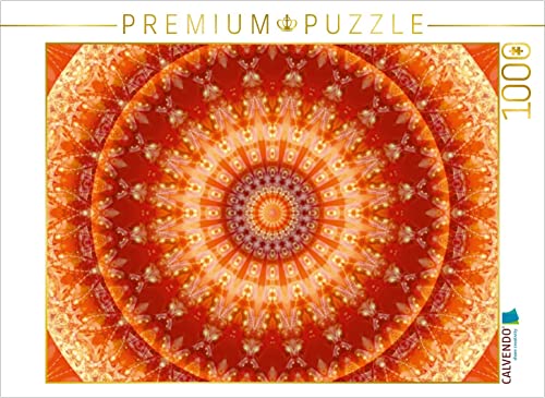 CALVENDO Puzzle Mandala Lebensfreude 1000 Teile Lege-Größe 64 x 48 cm Foto-Puzzle Bild von Christine Bässler von CALVENDO