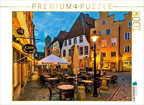 CALVENDO Puzzle Marktplatz Osnabrück 1000 Teile Puzzle quer | 1000 Teile Lege-Größe 64 x 48 cm Foto-Puzzle für glückliche Stunden von CALVENDO