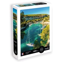 CALYPTO 7112 Puzzle 1000 Teile Küste Côte d'Azur von CALYPTO