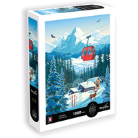 CALYPTO 7201 Puzzle 1000 Teile Winterlandschaft von CALYPTO
