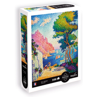 CALYPTO 7308 Puzzle 500 Teile Gold von Genua Capo di Noli Paul Signac von CALYPTO