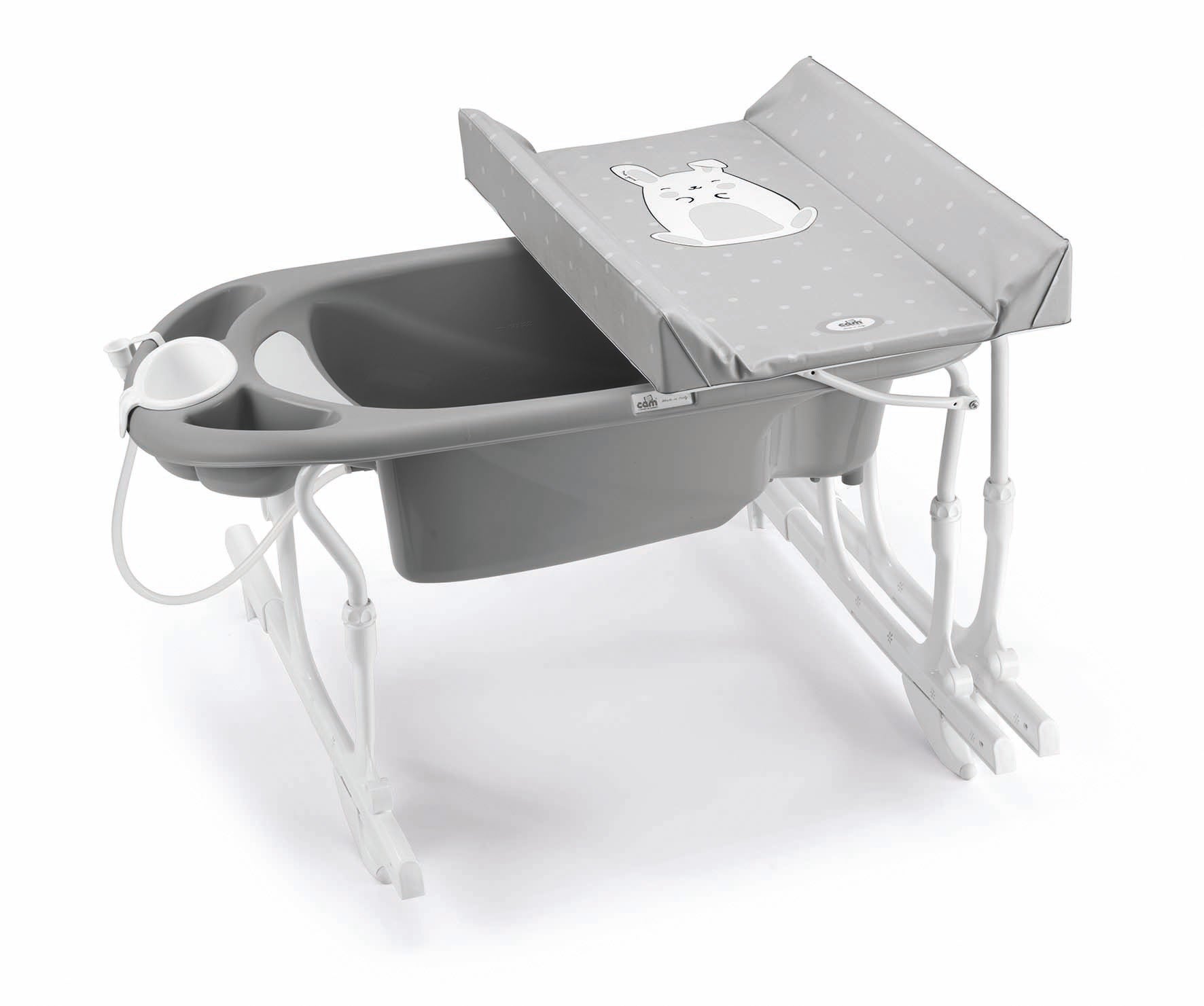 CAM Idrobaby Estraibile Wickelaufsatz mit Badewanne CAM Idrobaby Estraibile Wickelaufsatz mit Badewanne von CAM