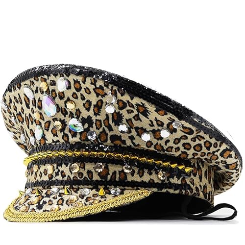 CAMDOM Festlicher Hartfilz-Hut, Kostüm, Erwachsene, Kapitän, Kopfbedeckung, Steampunk-Hut, Party-Kostüm-Zubehör, One Size, Kunststoff Baumwolle CAMDOM Festlicher Hartfilz-Hut, Kostüm, Erwachsene, Kapitän, Kopfbedeckung, Steampunk-Hut, Party-Kostüm-Zubehör, One Size, Kunststoff Baumwolle von CAMDOM