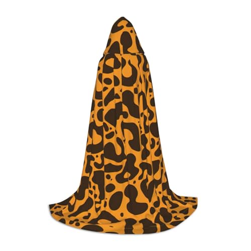 Kapuzenumhang mit Leopardenmuster, langer Umhang mit Kapuze, Mittelalterumhang, Renaissance-Umhang für Halloween-Kostüm Kapuzenumhang mit Leopardenmuster, langer Umhang mit Kapuze, Mittelalterumhang, Renaissance-Umhang für Halloween-Kostüm von CAMUO