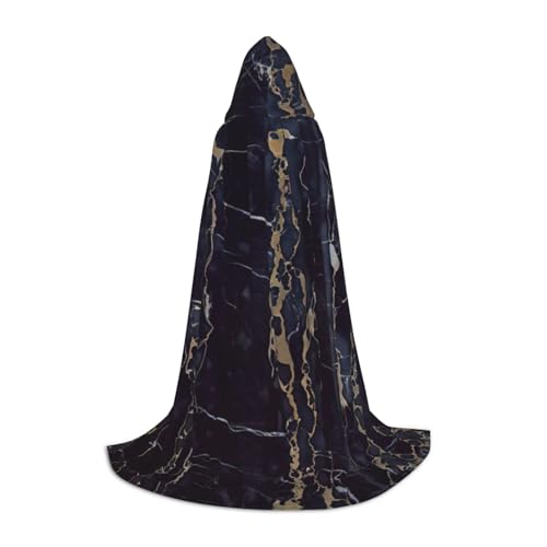Kapuzenumhang mit Marmormuster, langer Kapuzenumhang, Mittelalterumhang, Renaissance-Umhang für Halloween-Kostüm Kapuzenumhang mit Marmormuster, langer Kapuzenumhang, Mittelalterumhang, Renaissance-Umhang für Halloween-Kostüm von CAMUO