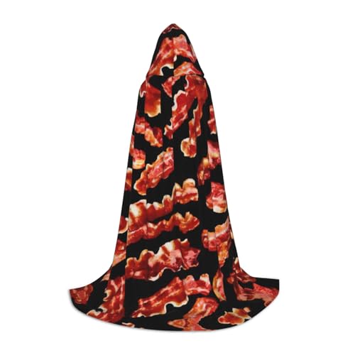 Kapuzenumhang mit Speckmuster, langer Kapuzenumhang, Mittelalterumhang, Renaissance-Umhang für Halloween-Kostüm von CAMUO