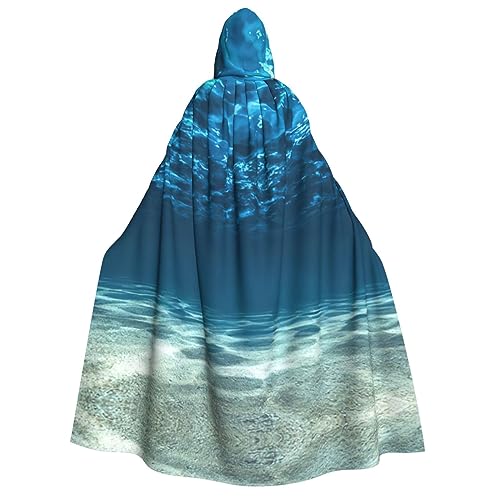 Langer Kapuzenumhang mit Ozean, Umhang für Weihnachten, Halloween, Kostüme, Kapuzenumhang, Maskerade Langer Kapuzenumhang mit Ozean, Umhang für Weihnachten, Halloween, Kostüme, Kapuzenumhang, Maskerade von CAMUO
