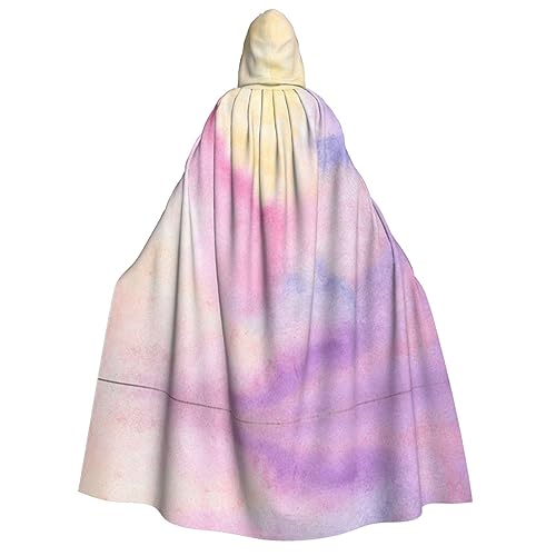 Langer Kapuzenumhang mit Regenbogen, Umhang für Weihnachten, Halloween, Kostüme, Kapuzenumhang, Maskerade Langer Kapuzenumhang mit Regenbogen, Umhang für Weihnachten, Halloween, Kostüme, Kapuzenumhang, Maskerade von CAMUO