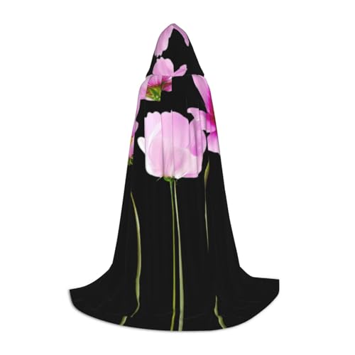 Umhang mit Kapuze und Blättermotiv, lang, mittelalterlicher Umhang, Renaissance-Umhang für Halloween-Kostüm Umhang mit Kapuze und Blättermotiv, lang, mittelalterlicher Umhang, Renaissance-Umhang für Halloween-Kostüm von CAMUO