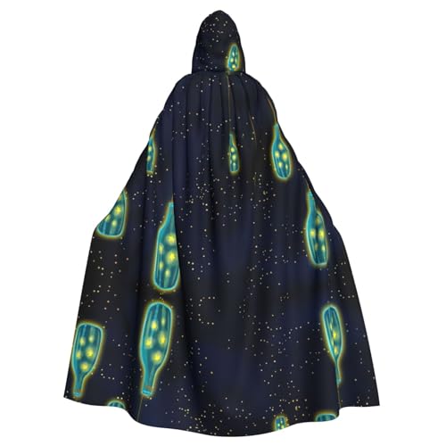 Umhang mit Nachthimmel-Druck, Mittelalter Renaissance, Kapuzenumhang, Uni, Cosplay-Kostüme Umhang mit Nachthimmel-Druck, Mittelalter Renaissance, Kapuzenumhang, Uni, Cosplay-Kostüme von CAMUO