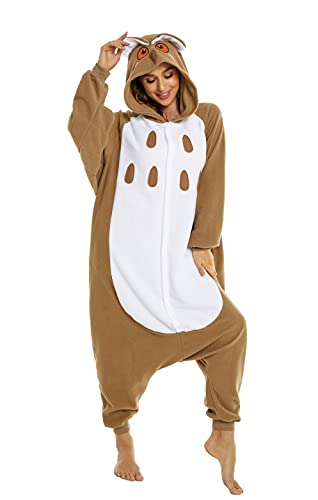 CANASOUR Polar Fleece Weihnachten Erwachsene Anime Unisex Tierkostüm Cosplay Onesie - - X-Large von CANASOUR