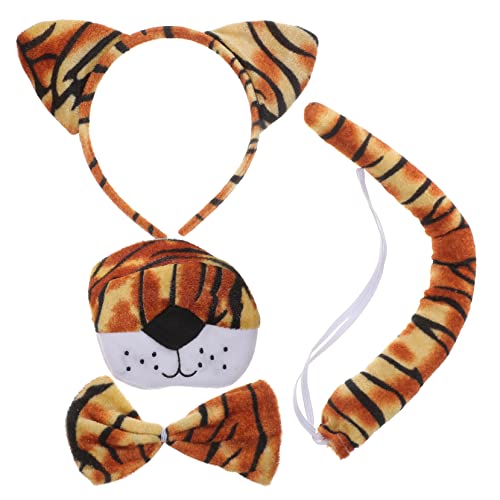 CANIGHT 1 Set Tiger Stirnband Set, Tiger Stirnbänder Für Frauen, Tiger Krawatte, Tiger Kostüm Zubehör, Tiger Ohren Stirnband, Tiger Ohren Und, Tiger Zubehör Frauen, Tiger Ohren Für CANIGHT 1 Set Tiger Stirnband Set, Tiger Stirnbänder Für Frauen, Tiger Krawatte, Tiger Kostüm Zubehör, Tiger Ohren Stirnband, Tiger Ohren Und, Tiger Zubehör Frauen, Tiger Ohren Für von CANIGHT