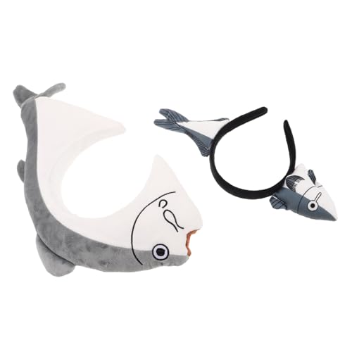 CANIGHT 2 Stück Lustige Kopf Bedeckungen Meerestier-party-stirnband Verrückter Hut Lustige Partyfischstirnband Neuheit Fischhaar Reifen Fisch-stirnband Halloween Fish Stirnband Kunststoff CANIGHT 2 Stück Lustige Kopf Bedeckungen Meerestier-party-stirnband Verrückter Hut Lustige Partyfischstirnband Neuheit Fischhaar Reifen Fisch-stirnband Halloween Fish Stirnband Kunststoff von CANIGHT