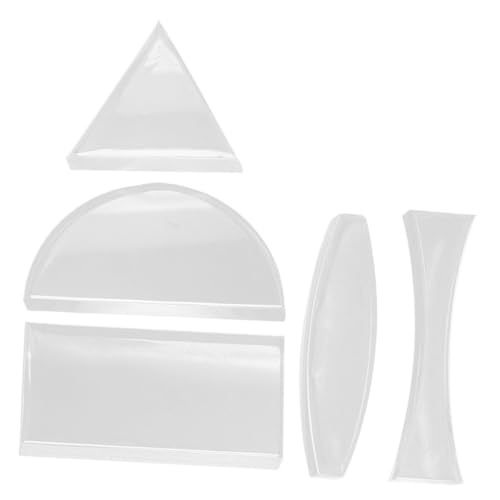 CANIGHT Optisches Linsenset Mit Konvexer Und Konkaver Linse Transparente Glaslinse Für Physikexperimente Und Lehrmittel von CANIGHT