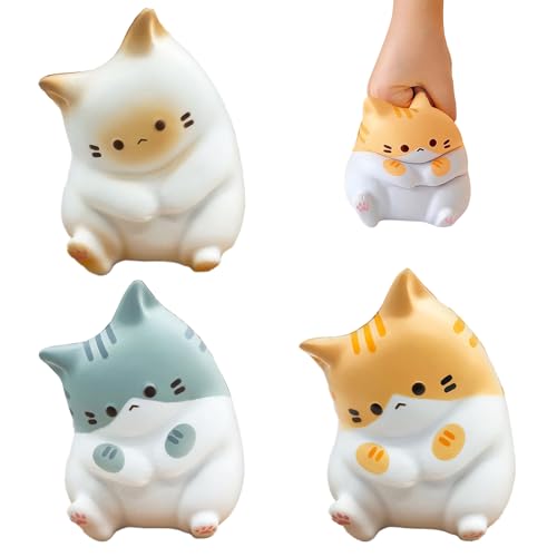 3 Stück Niedliche Katze Anti Stress Bälle Mini Squishy Katze Stressball Weiche Kawaii Tier Anti Stress Fidget Spielzeug Langsam Steigende Spielzeug Entspannungsartikel Für Kinder Und Erwachsene 3 Stück Niedliche Katze Anti Stress Bälle Mini Squishy Katze Stressball Weiche Kawaii Tier Anti Stress Fidget Spielzeug Langsam Steigende Spielzeug Entspannungsartikel Für Kinder Und Erwachsene von CANRNYACBZ