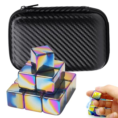 Magnettafel Erwachsene Farbig Quadratische Magnete Entspannungs-Set Anti-Stress Quadratmagnete Whiteboard Kühlschrank Schreibtisch Magnet Spielzeug Finger Fidget Toy für Büro Magnetisch Schach Spiel von CANRNYACBZ