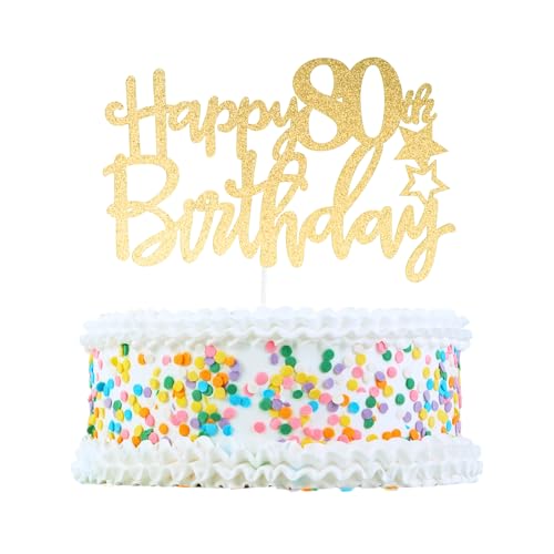 CAPASTEC Kuchendekoration, Kuchenaufsatz, Kuchenaufsatzdekoration, Kuchendekorationszubehör zur Feier des 80. Geburtstags, Goldton CAPASTEC Kuchendekoration, Kuchenaufsatz, Kuchenaufsatzdekoration, Kuchendekorationszubehör zur Feier des 80. Geburtstags, Goldton von CAPASTEC