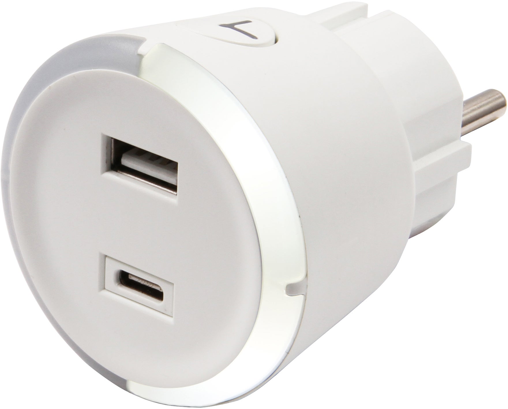 CAPiDi USB Ladegerät / Timer A+C, White von CAPiDi