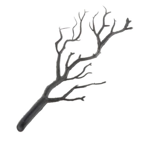 CARESHINE Künstlicher schwarzer Zweig für die Dekoration von Landschaftsmodellen – AST Decorative Twig Branch Model von CARESHINE