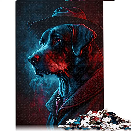 1000 Teile Puzzle Canine Crime Solver Puzzle für Erwachsene Kartonpuzzle Familienaktivität (Größe 26x38cm) von CARGIS