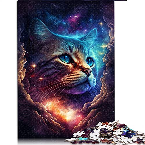 1000 Teile Puzzle Katze Puzzles Holzpuzzle Heimtextilien Puzzles (Größe 50x75cm) von CARGIS