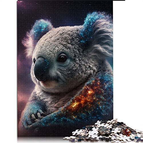 1000 Teile Puzzle Tier Koala Puzzles für Erwachsene Kartonpuzzles Home Art Decor (Größe 26x38cm) von Toolo