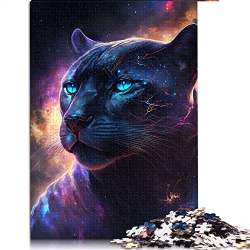 1000 Teile Puzzles Erwachsene Puzzles Geschenke Galaxy Panther Puzzles Papppuzzles Tolles Geschenk für Erwachsene (Größe 26x38cm) von CARGIS