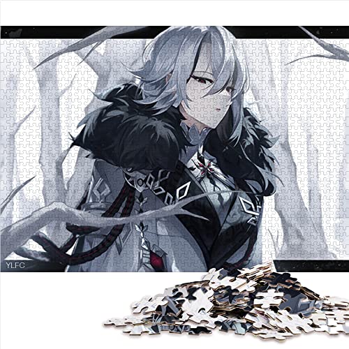 CARGIS 1000 Teile Puzzle für Erwachsene - Anime Genshin Impact Arlecchino - Karton - Jigsaw - 26x38cm - 1 Set, 1000 Stück, 1 Puzzle von CARGIS