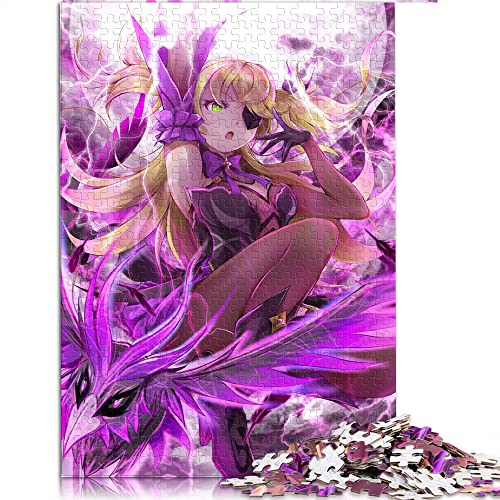 1000 Teile Puzzles für Erwachsene Genshin Impact Fischl Puzzles für Erwachsene Papppuzzles Tolles Geschenk für Erwachsene (Größe 26x38cm) von CARGIS