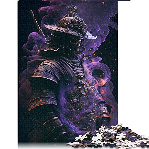 1000 Teile Puzzles für Erwachsene Mysterious Samurai Puzzle für Erwachsene Papppuzzles Puzzles für Kindergeschenke (Größe 26x38cm) von CARGIS
