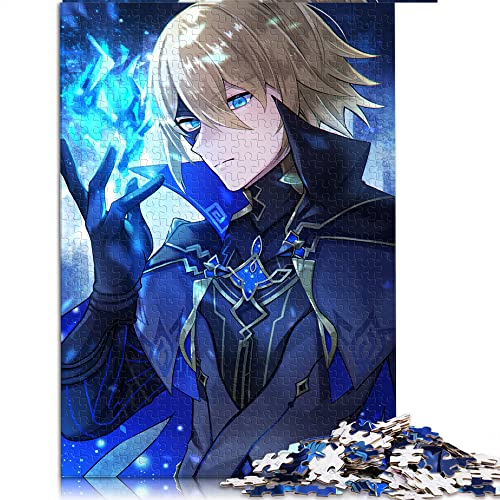 1000-teiliges Puzzlespiel Genshin Impact Dainsleif Puzzle für Kinder Holzpuzzles Tolles Geschenk für Erwachsene (Größe 50 x 75 cm) von CARGIS