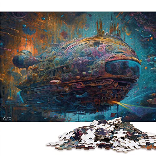 Puzzle für Erwachsene 1000 Teile U-Boot-Puzzle für Erwachsene Puzzle Kartonpuzzle Lernspielzeug (Größe 26 x 38 cm) von CARGIS