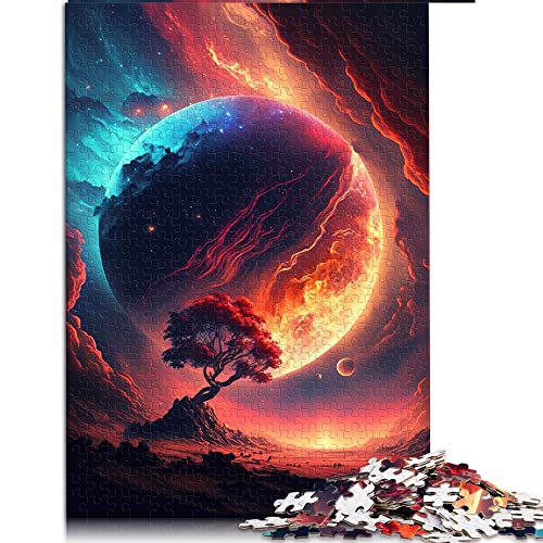 Puzzles für Erwachsene 1000 Teile Sunset Fantasy Puzzle für Erwachsene Papppuzzles Herausforderndes Spiel (Größe 26x38cm) von CARGIS