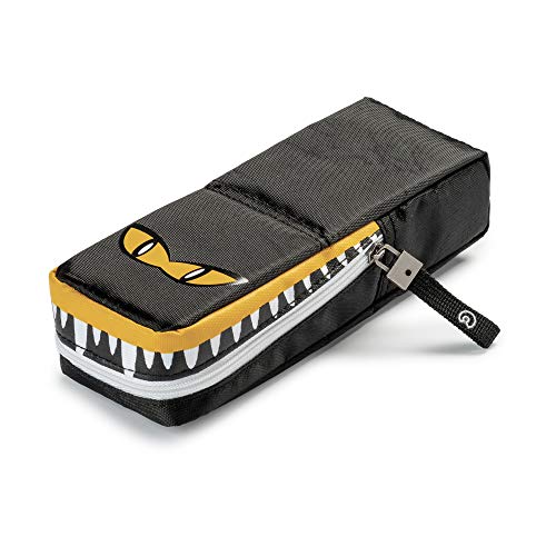 Carioca, Gnam Pouch Panther, Federmäppchen mit Reißverschluss, geräumig und Tasche, multifunktionales Federmäppchen für Stifte, ideal für die Schule, waschbar bis 40 °C, Schwarzer Panther, único, Carioca, Gnam Pouch Panther, Federmäppchen mit Reißverschluss, geräumig und Tasche, multifunktionales Federmäppchen für Stifte, ideal für die Schule, waschbar bis 40 °C, Schwarzer Panther, único, von Carioca