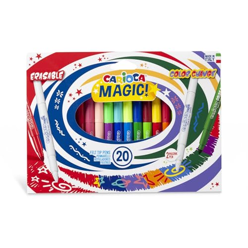 Carioca Stereo Magic20 Tintenmarker, radierbar, ändern die Farbe Carioca Stereo Magic20 Tintenmarker, radierbar, ändern die Farbe von CARIOCA