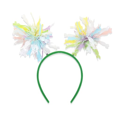 CARISSETT Osterhasen-Ohren-Haarbänder mit Blumenkronen, für Kinder und Erwachsene, Kopfbedeckung, Party-Kostüm-Zubehör CARISSETT Osterhasen-Ohren-Haarbänder mit Blumenkronen, für Kinder und Erwachsene, Kopfbedeckung, Party-Kostüm-Zubehör von CARISSETT